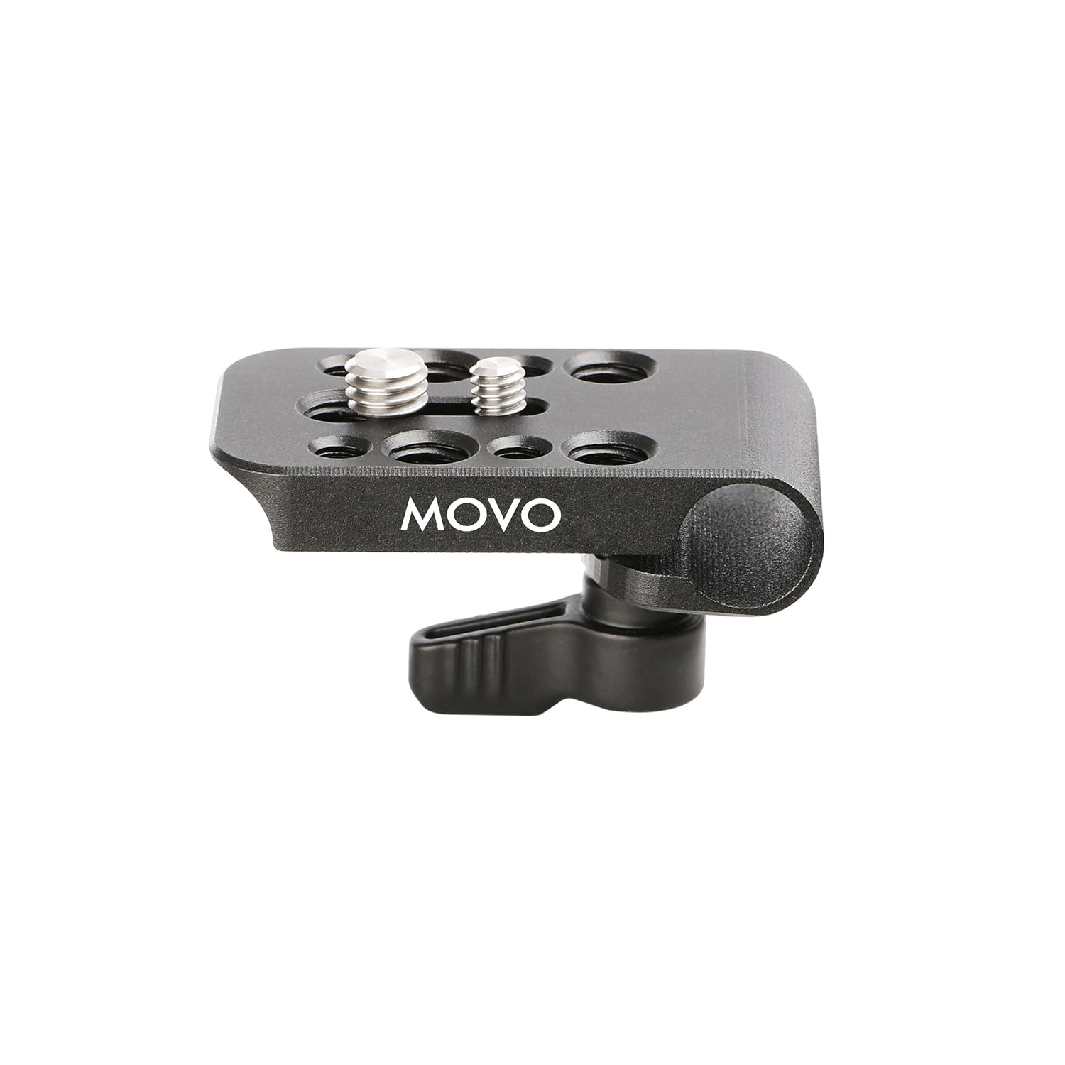 Movo Movo CAB1000 Modular Rod Clamp Adapter for Cameras Monitors Recorders 2 Pack with 15mm Mounting Threads - View 4 of 8