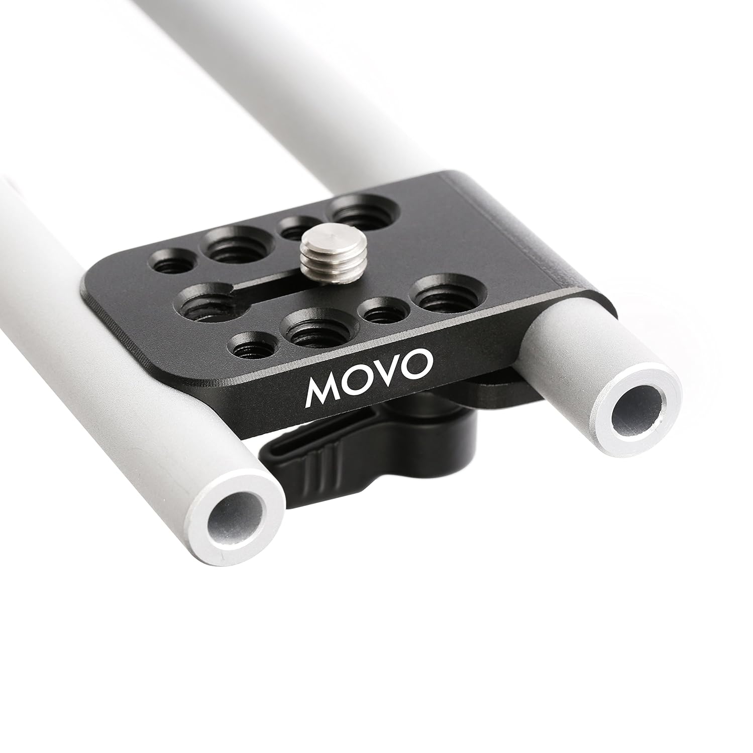 Movo Movo CAB1000 Modular Rod Clamp Adapter for Cameras Monitors Recorders 2 Pack with 15mm Mounting Threads - View 6 of 8
