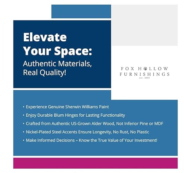 Fox Hollow Furnishings Fox Hollow Furnishings Aiden Recessed Wall Niche Medicine Cabinet 14x24 Real Wood Beadboard White Bathroom Insert Made in North America - View 6 of 6