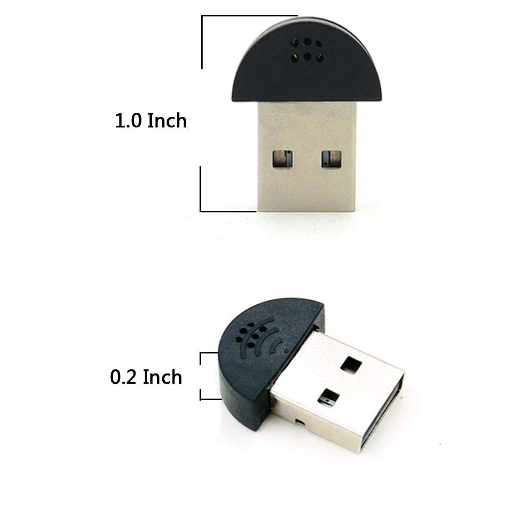 Mini USB Microphone for Chat and Skype Ideal for Desktop and Laptop PC Use - View 4 of 7