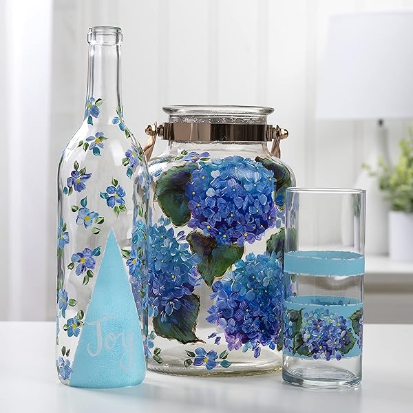 FolkArt FolkArt Gloss Finish Acrylic Enamel Craft Set - Non-Toxic 16 Count for Beginners & Artists - Perfect for Glass & Ceramic Painting - View 10 of 10