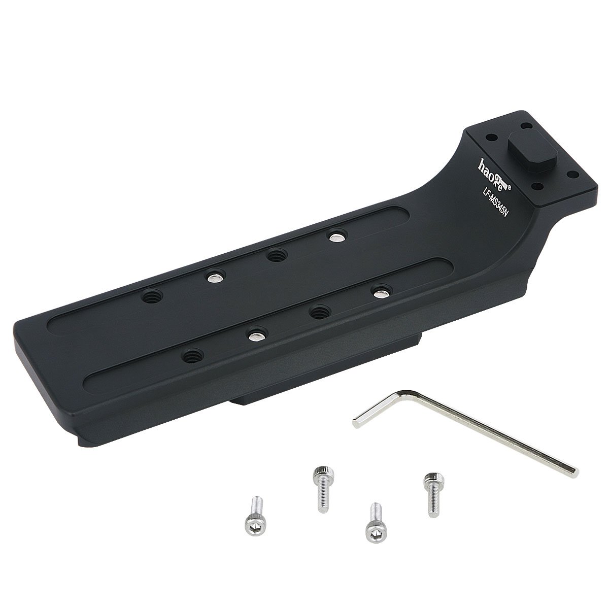 Haoge Haoge Lens Collar Replacement Foot for Nikon 300mm 180-400mm 400mm 600mm 800mm Compatible with Sachtler FSB6T FSB8 FSB8T DV10 3+3 5+5 DV8 - View 6 of 6