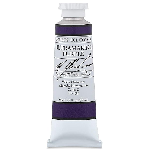M. Graham & Co. Buy M. Graham & Co. Ultramarine Purple Oil Paint - Vibrant Color for Artists