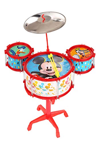 Disney Disney Mickey Mouse Roadster Racers Drum Music Set: Fun for Kids & Perfect Gift!