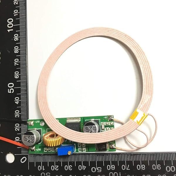 Taidacent 12V 2A High Power 8mm to 18mm Wireless Charging Mat Module DIY Inductive Modules Wireless Charger Module Power Supply Kit Receiver and Transmitter Offering Technical Support - View 2 of 7