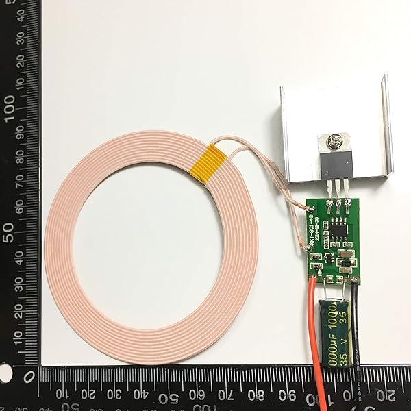 Taidacent 12V 2A High Power 8mm to 18mm Wireless Charging Mat Module DIY Inductive Modules Wireless Charger Module Power Supply Kit Receiver and Transmitter Offering Technical Support - View 3 of 7