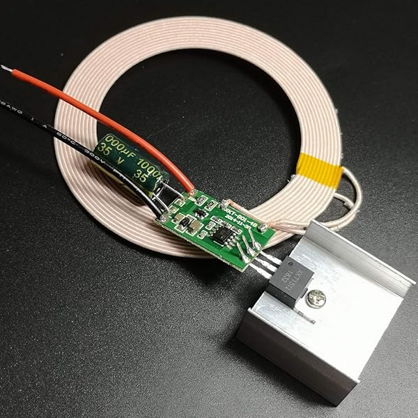 Taidacent 12V 2A High Power 8mm to 18mm Wireless Charging Mat Module DIY Inductive Modules Wireless Charger Module Power Supply Kit Receiver and Transmitter Offering Technical Support - View 5 of 7