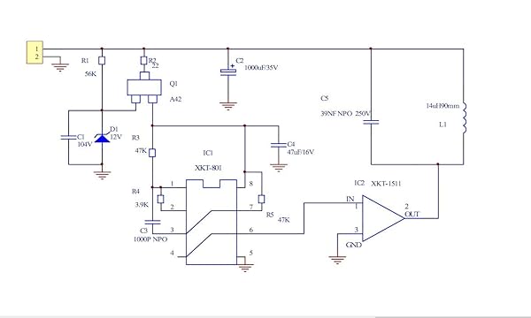 Taidacent 12V 2A High Power 8mm to 18mm Wireless Charging Mat Module DIY Inductive Modules Wireless Charger Module Power Supply Kit Receiver and Transmitter Offering Technical Support - View 6 of 7