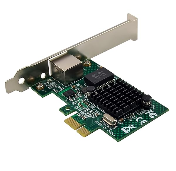 ULANSeN TOTOVIN Broadcom NetXtreme Gigabit PCI-E Network Card BCM5751 10/100/1000Mbps for Fast and Reliable Desktop Connectivity - View 4 of 9