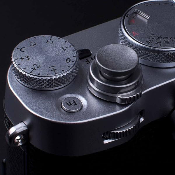 VKO VKO Metal Soft Shutter Release Button 4 Pack - Black, Red, Dark Red, Gray 11mm for Smooth Camera Shooting - View 8 of 10