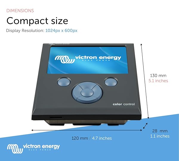 Victron Energy Victron Energy Color Control GX for Efficient System Monitoring and Complete Control Solutions - View 5 of 7