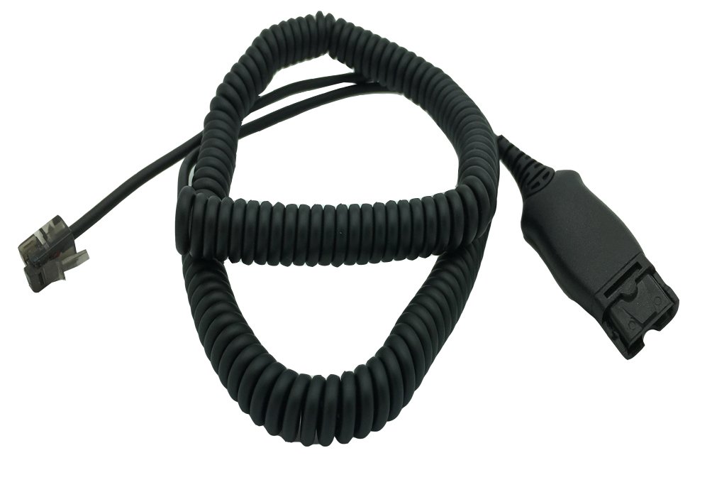AvimaBasics HIS-1 Adapter Cable for Avaya Zulty Phones 1608 1616 9610 9620 9620L 9620C 9630 Durable Quick Connect Ergonomic Design