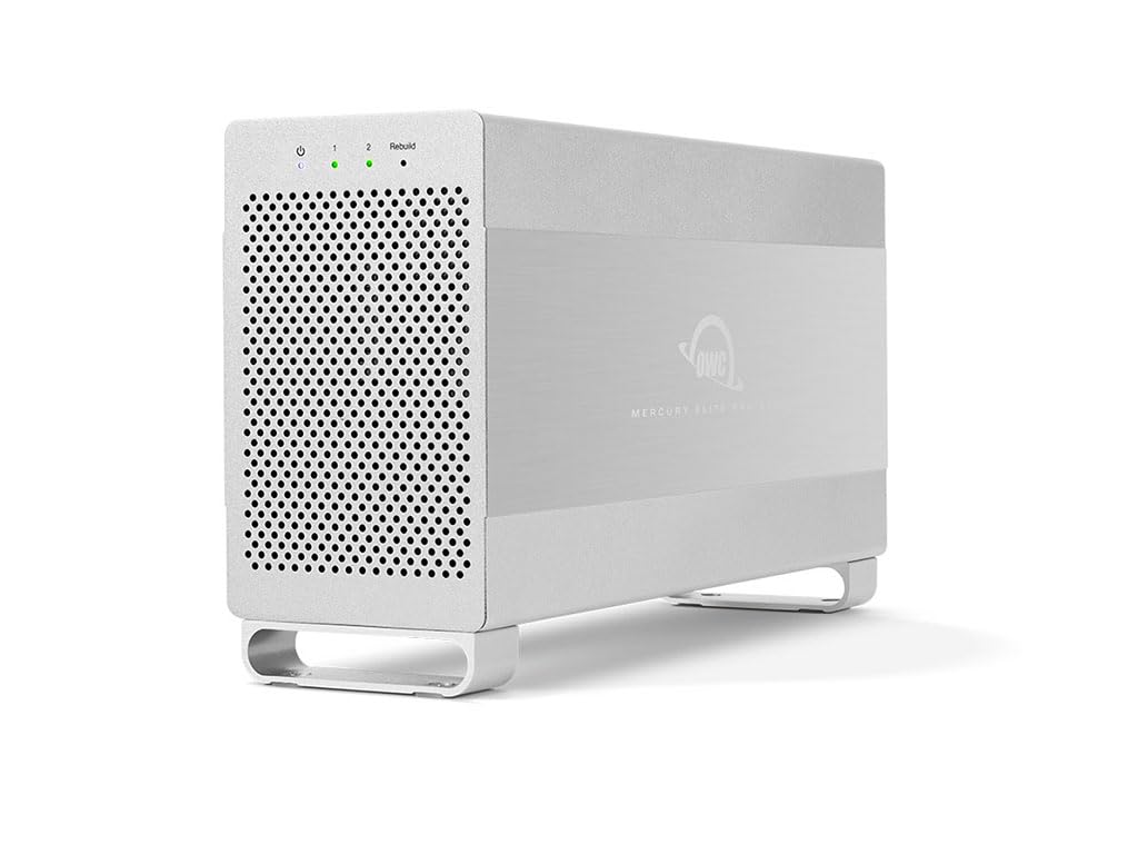 OWC 24TB OWC Mercury Elite Pro Dual RAID USB 3.1 eSATA Storage Solution for High Performance Data Management