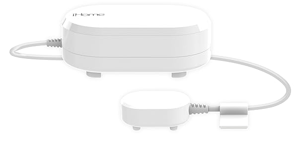 iHome iHome iSB02 Battery Powered Wi-Fi Dual Leak Sensor White for Home Safety and Protection - View 3 of 8