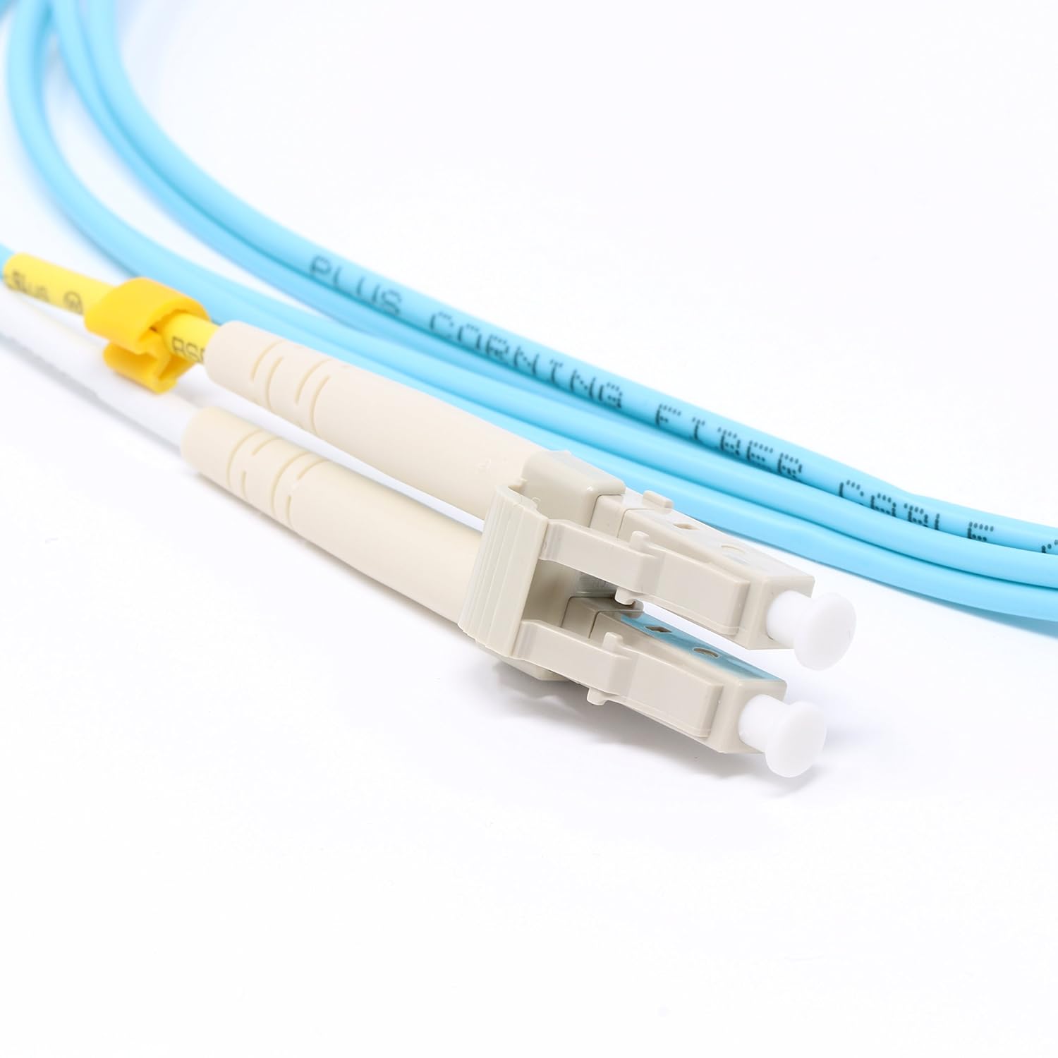 Ultra Spec Cables 1.5 Meter 10Gb OM3 Multimode Duplex Fiber Optic Cable LC to LC Aqua 50/125