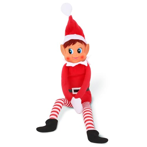 Elves Behavin' Badly Christmas Elf Behaving Badly Plush Toy 12 Inches Naughty Girl Doll for Holiday Fun