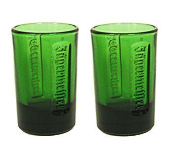 Jägermeister Buy Jagermeister Shot Glass Green 2PK - Perfect for Parties & Collectors!