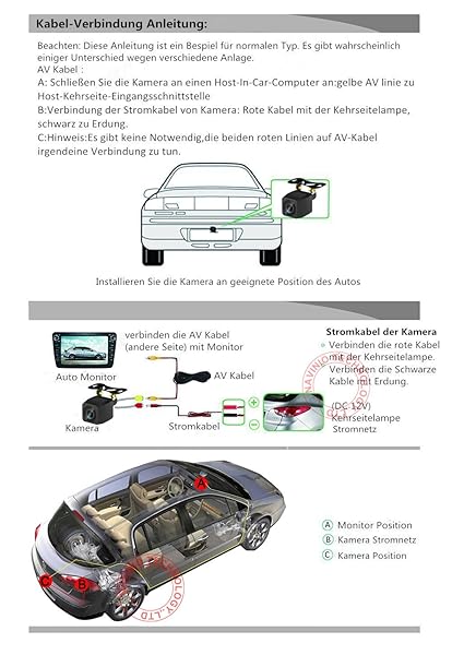 Navinio Navinio Rear View Backup Camera for Honda CRV Accord City FIT Odyssey Acura Civic 2007 to 2012 - View 4 of 4