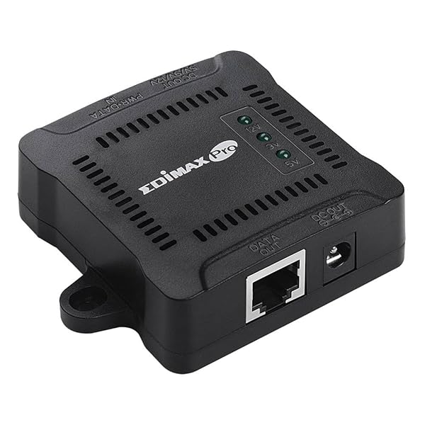Edimax Edimax Pro Gigabit PoE+ Splitter: 5/9/12V Output, 100m Range for Non-PoE Devices - GP-101ST - View 5 of 7