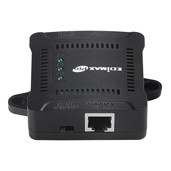 Edimax Edimax Pro Gigabit PoE+ Splitter: 5/9/12V Output, 100m Range for Non-PoE Devices - GP-101ST - View 6 of 7