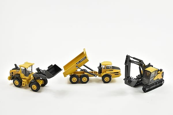 NewRay NewRay Set of 3 Volvo Window Box 32095 Yellow for Car Enthusiasts and Collectors - View 2 of 5