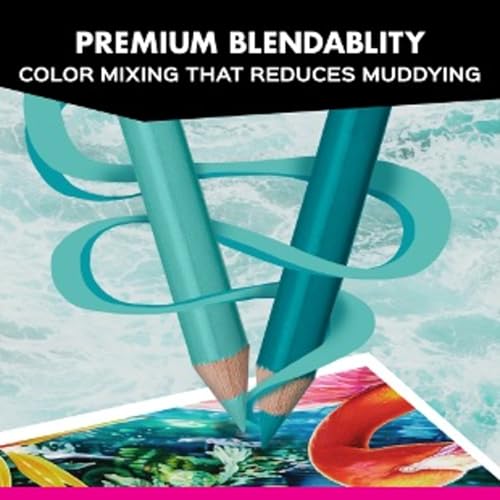 Prismacolor Prismacolor Premier Soft Core Colored Pencils - Under The Sea Set (12 Count) for Adult Coloring - View 5 of 10