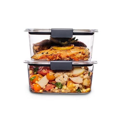 Rubbermaid Brilliance BPA-Free Food Storage Containers: Durable, Leak-Proof & Versatile Solutions