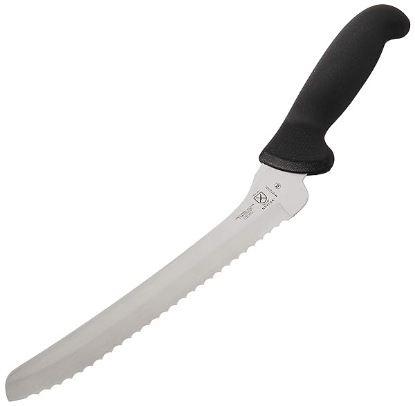 Mercer Culinary Mercer Culinary M18135BK 8-Inch Serrated Bread Knife - Perfect for Slicing Bread with Ease