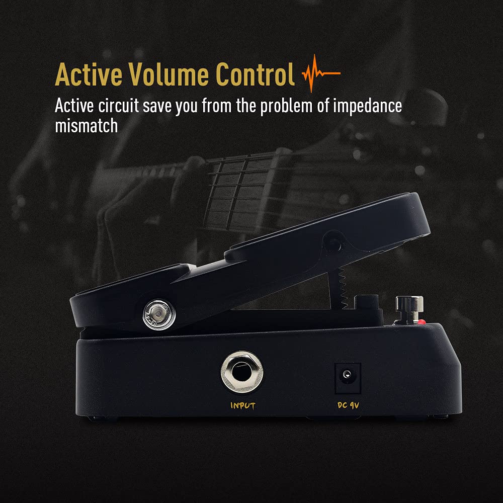 SONICAKE QEP-01 Volwah Active Volume Wah Guitar Effects Pedal for Enhanced Sound Control and Performance - View 3 of 8