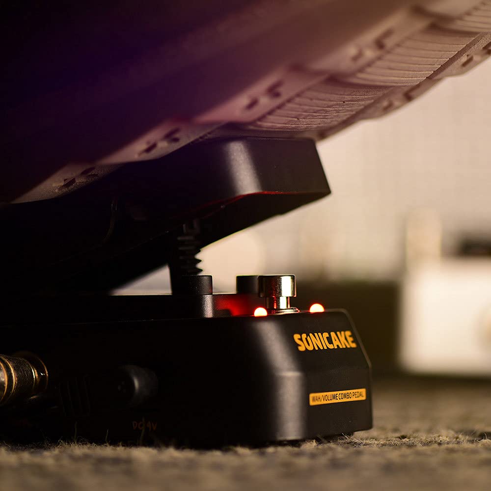 SONICAKE QEP-01 Volwah Active Volume Wah Guitar Effects Pedal for Enhanced Sound Control and Performance - View 7 of 8