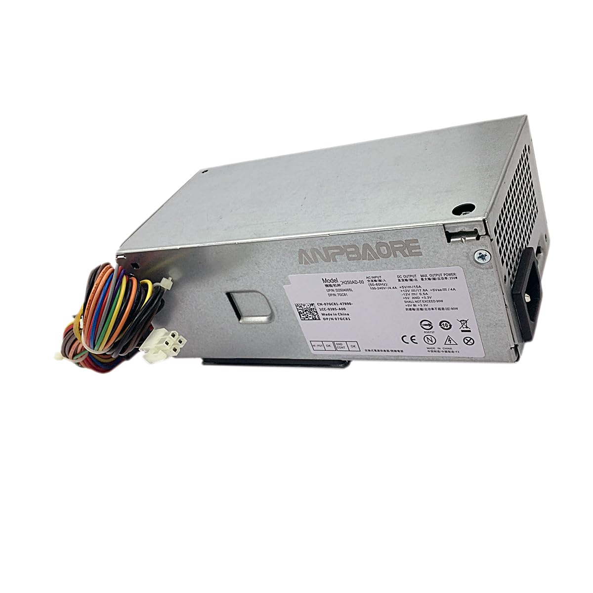 Asia Power D250AD-00 H250AD-00 250W Power Supply Unit PSU for Dell Optiplex Inspiron Vostro Slim Desktop Systems