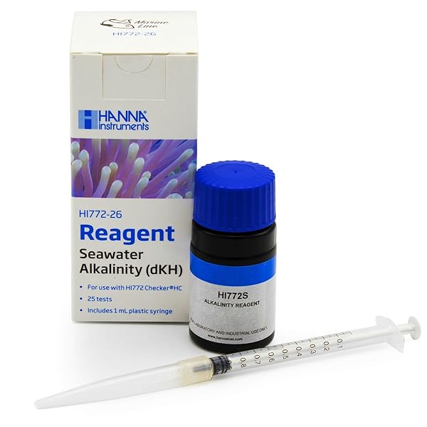 Hanna Instruments HI772-26 & HI755-26 Alkalinity Checker Reagent - 25 Tests by Hanna Instruments - View 3 of 5