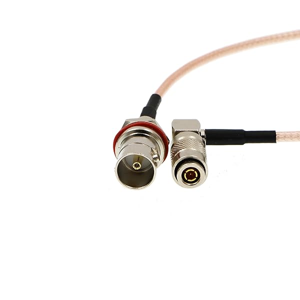 Uonecn HD SDI DIN 1.0/2.3 Right Angle to BNC Female RG179 Cable for Blackmagic HyperDeck Shuttle 75ohm High Quality Connection - View 8 of 10
