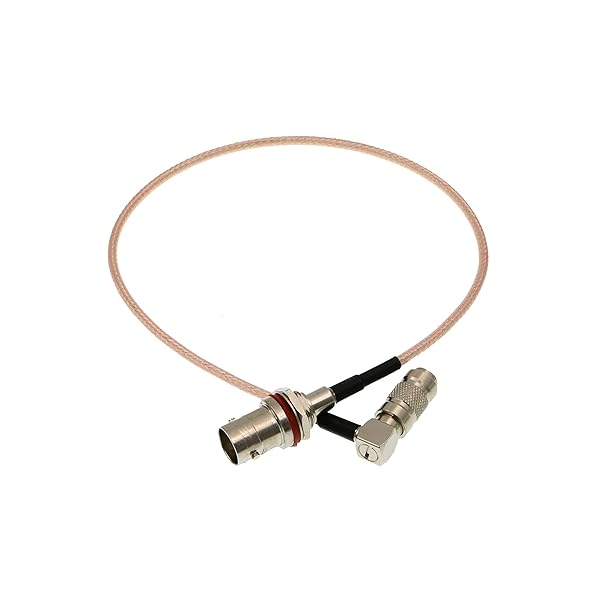 Uonecn HD SDI DIN 1.0/2.3 Right Angle to BNC Female RG179 Cable for Blackmagic HyperDeck Shuttle 75ohm High Quality Connection - View 10 of 10