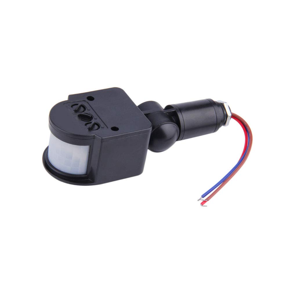 Comidox LED Outdoor Infrared PIR Motion Sensor Wall Light Switch 110-220V 180 Degree 1pc - View 5 of 8