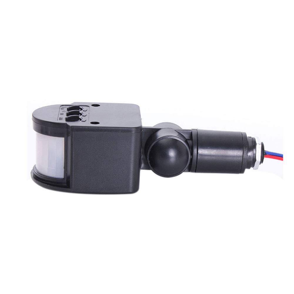 Comidox LED Outdoor Infrared PIR Motion Sensor Wall Light Switch 110-220V 180 Degree 1pc - View 6 of 8