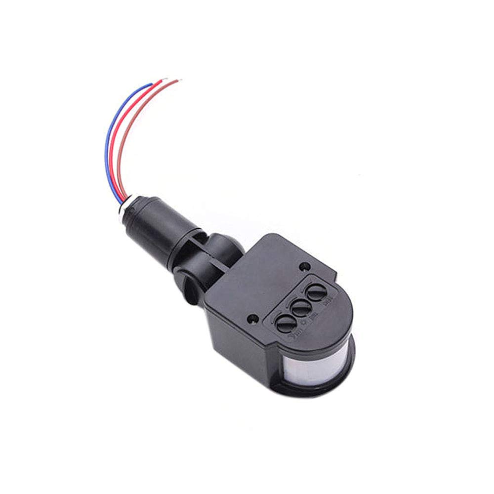 Comidox LED Outdoor Infrared PIR Motion Sensor Wall Light Switch 110-220V 180 Degree 1pc - View 8 of 8