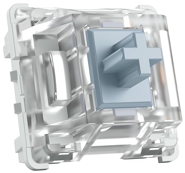 GLORIOUS Buy Kailh Speed Silver Mechanical Keyboard Switches - Ultra-Fast Linear 120-Pack for Competitive Gaming - View 2 of 7