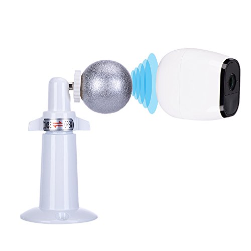 Haoyou Haoyou Adjustable Mounting Bracket for Arlo Cameras Indoor Outdoor with Safety Rope 2 Pack White - View 3 of 10