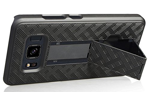 Nakedcellphone Galaxy S8 Active Case with Clip and Kickstand Cover by Nakedcellphone with Belt Hip Holster for Samsung Galaxy S8 Active SM-G892A SM-G892U - View 4 of 7