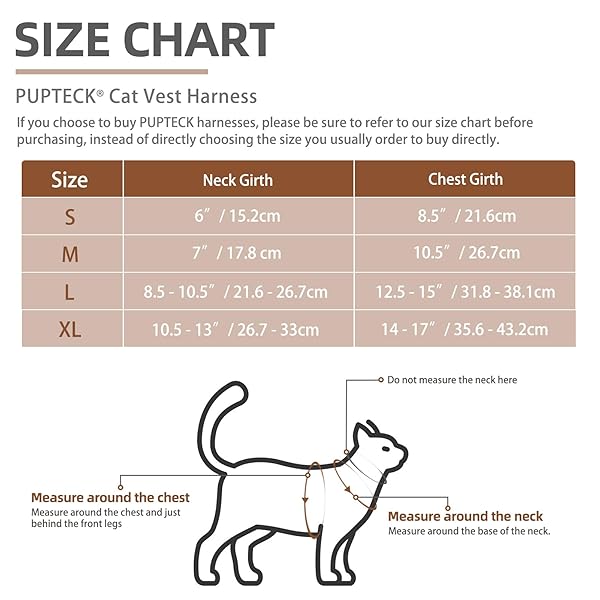 PUPTECK PUPTECK Soft Mesh Cat Vest Harness and Leash Set Escape Proof for Small Dogs and Cats Pink Large - View 5 of 6