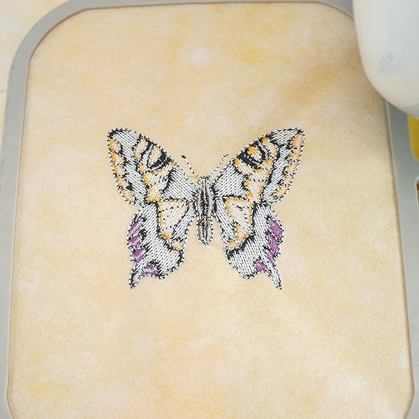 New brothread "New Brothread Tear Away Embroidery Stabilizer 8"x8" - 100 Precut Medium Weight Sheets for 4x4 & 6x6 Hoops" - View 6 of 7