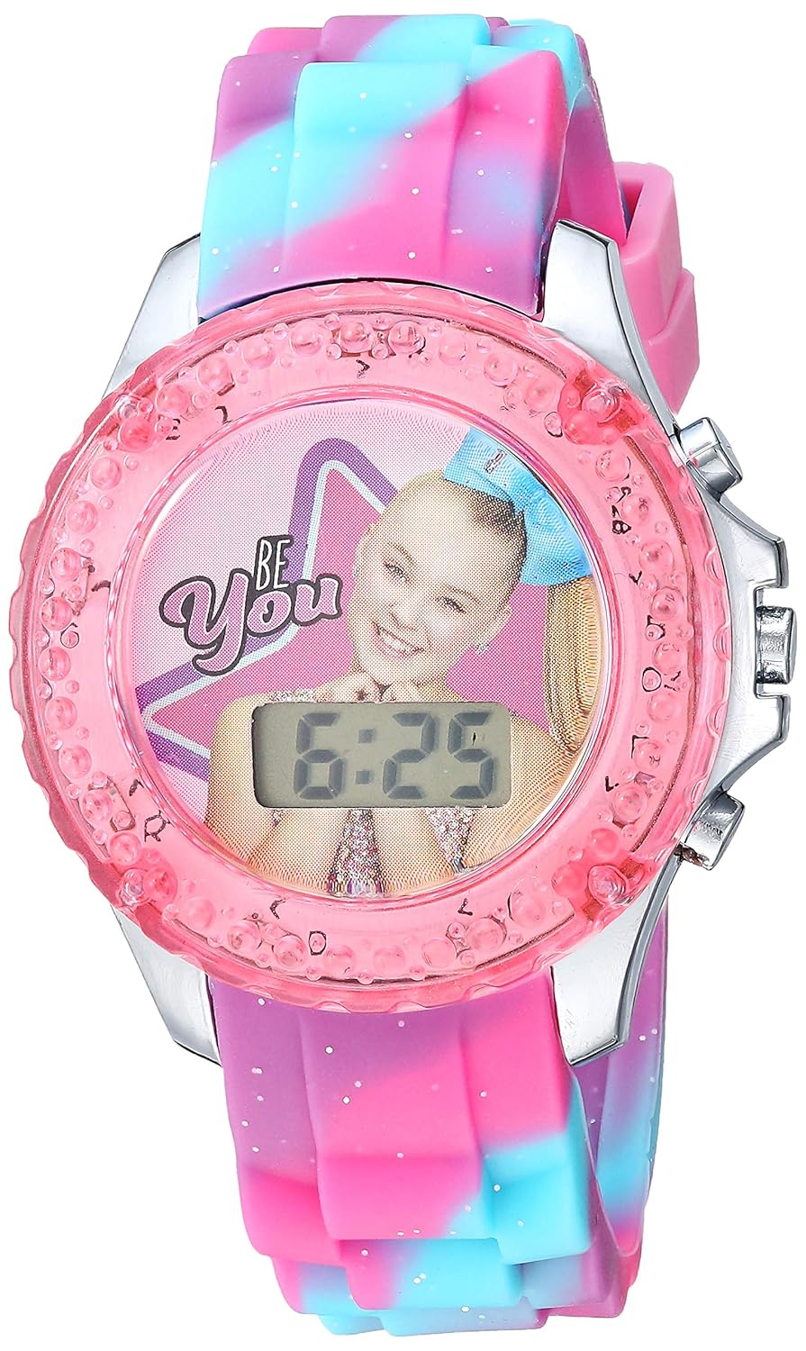 Accutime Accutime JoJo Siwa Kids JOJ4006 Digital Quartz Pink Watch for Girls Stylish Fun Timepiece