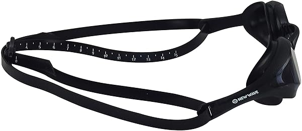 New Wave Swim Buoy Wave Fusion Swim Goggles Smoke Lens Black Frame Nightfall for Ultimate Clarity and Comfort in Water - View 7 of 9