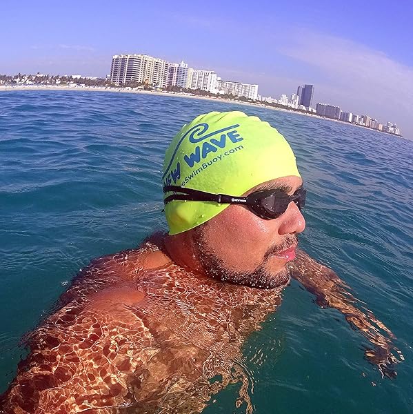 New Wave Swim Buoy Wave Fusion Swim Goggles Smoke Lens Black Frame Nightfall for Ultimate Clarity and Comfort in Water - View 8 of 9