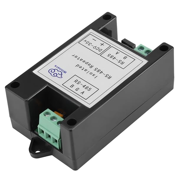Walfront Industrial RS485 Repeater: DC-DC Isolated Power Module for Attendance & IC Card Systems - View 2 of 10