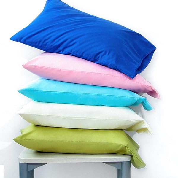 FLXXIE FLXXIE Queen Size Microfiber Pillow Cases Set of 2 Soft Wrinkle Resistant Envelope Closure 20x30 Pink - View 4 of 7