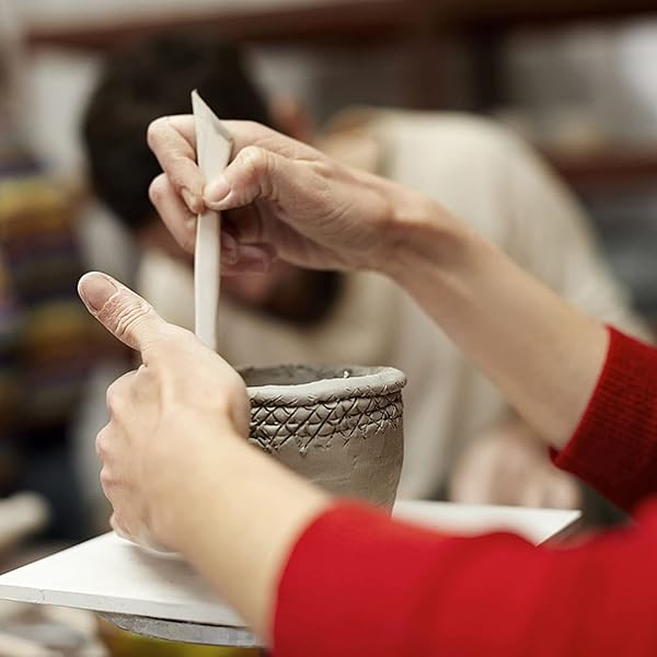 Falling in Art Falling in Art 12-Inch Heavy Duty Pottery Wheel for Adults - Perfect for Decorating & Banding - View 10 of 10