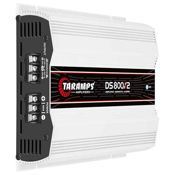 Taramp's Taramps DS 800x2 800W RMS 2 Channel Car Sound Amplifier for Powerful Audio Performance - View 4 of 11