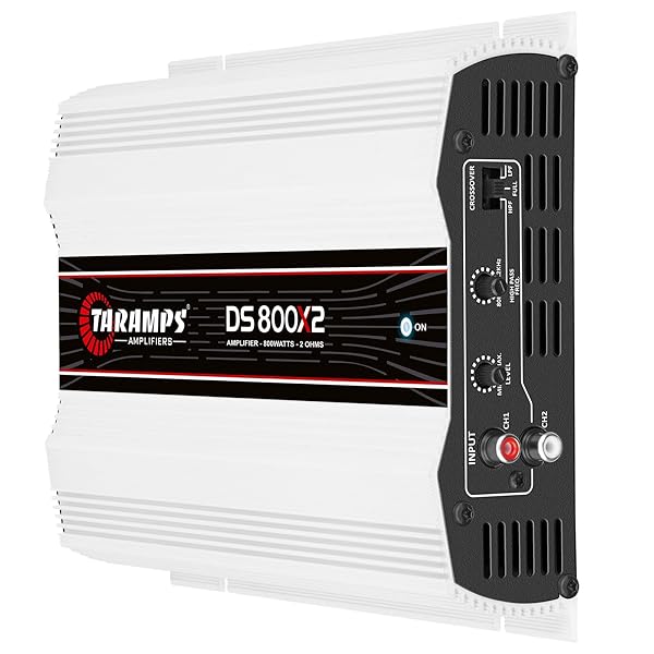 Taramp's Taramps DS 800x2 800W RMS 2 Channel Car Sound Amplifier for Powerful Audio Performance - View 5 of 11